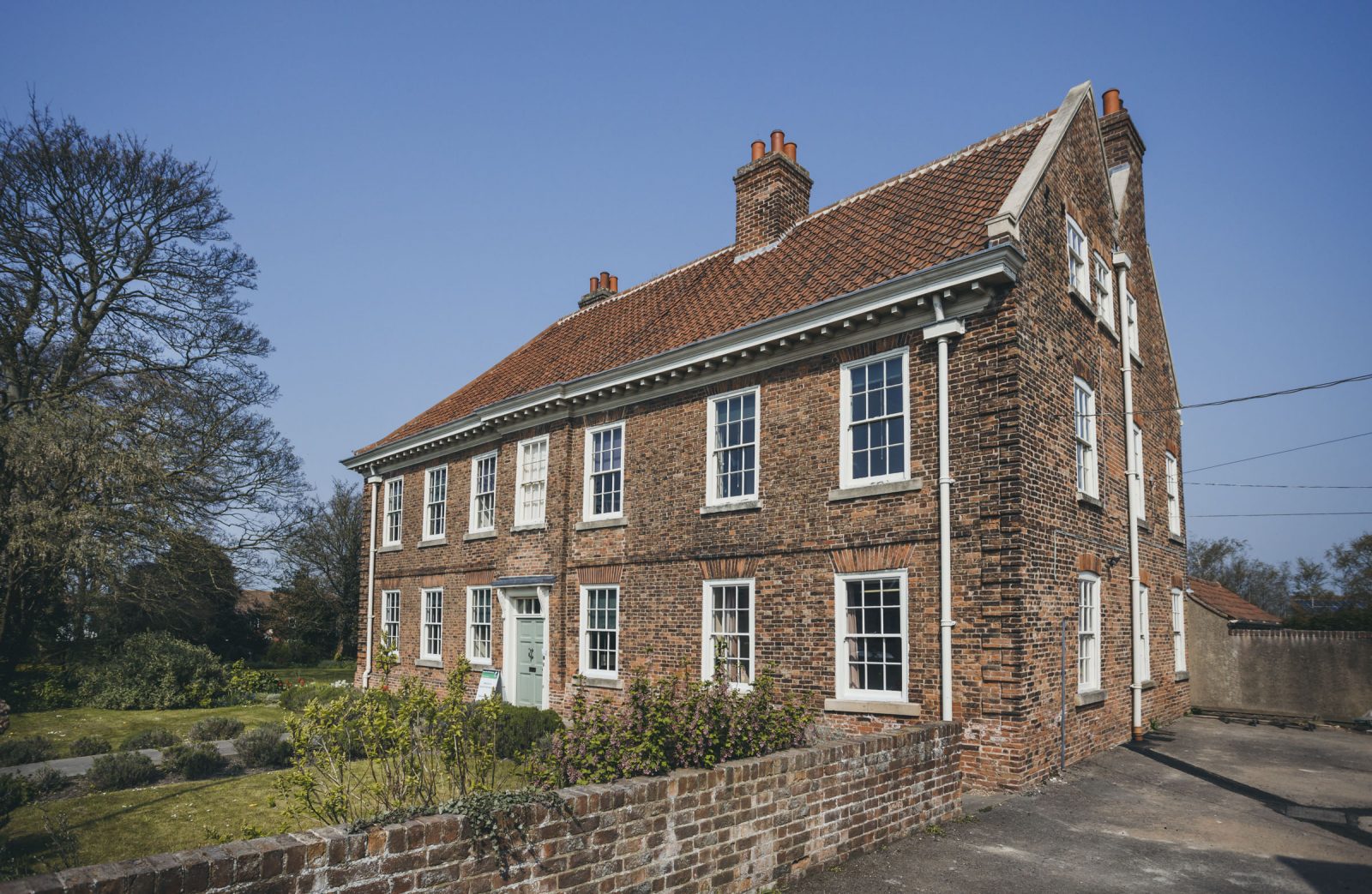 Donate. Epworth Old Rectory side view east